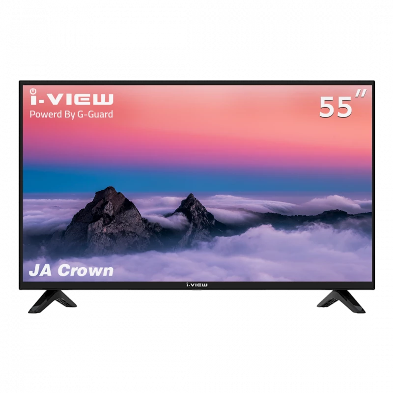 iView 55 Inch LED Smart 4K UHD Android TV, 3 HDMI Ports, 2 USB Ports - iView